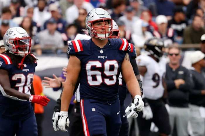 OL Cole Strange (New England Patriots)